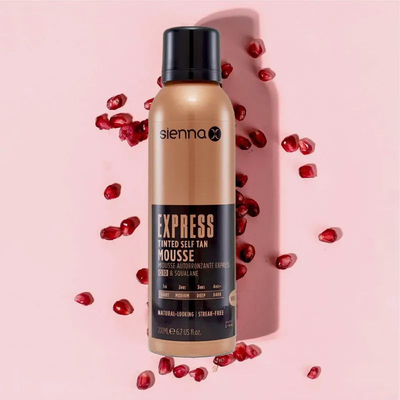 Sienna X Express Tinted Self Tan Mousse
