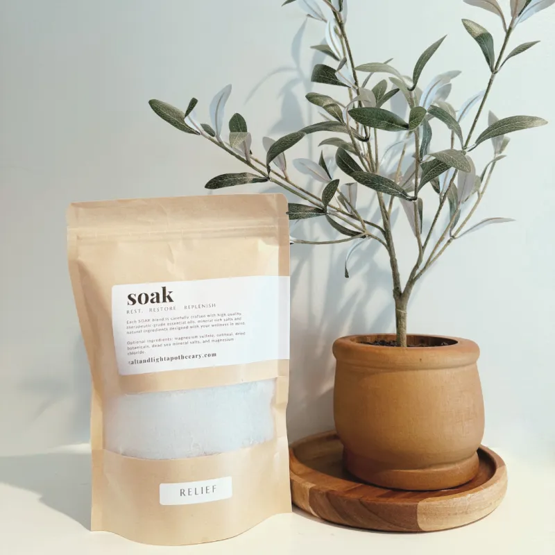 Soak - Rest.  Restore.  Replenish.