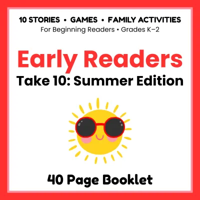 ☀️ Early Readers Take 10 Summer Booklet
