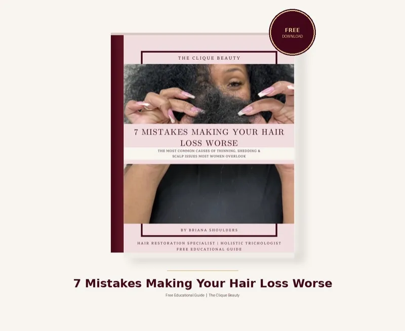 7 Mistakes Making Your Hair Loss Worse