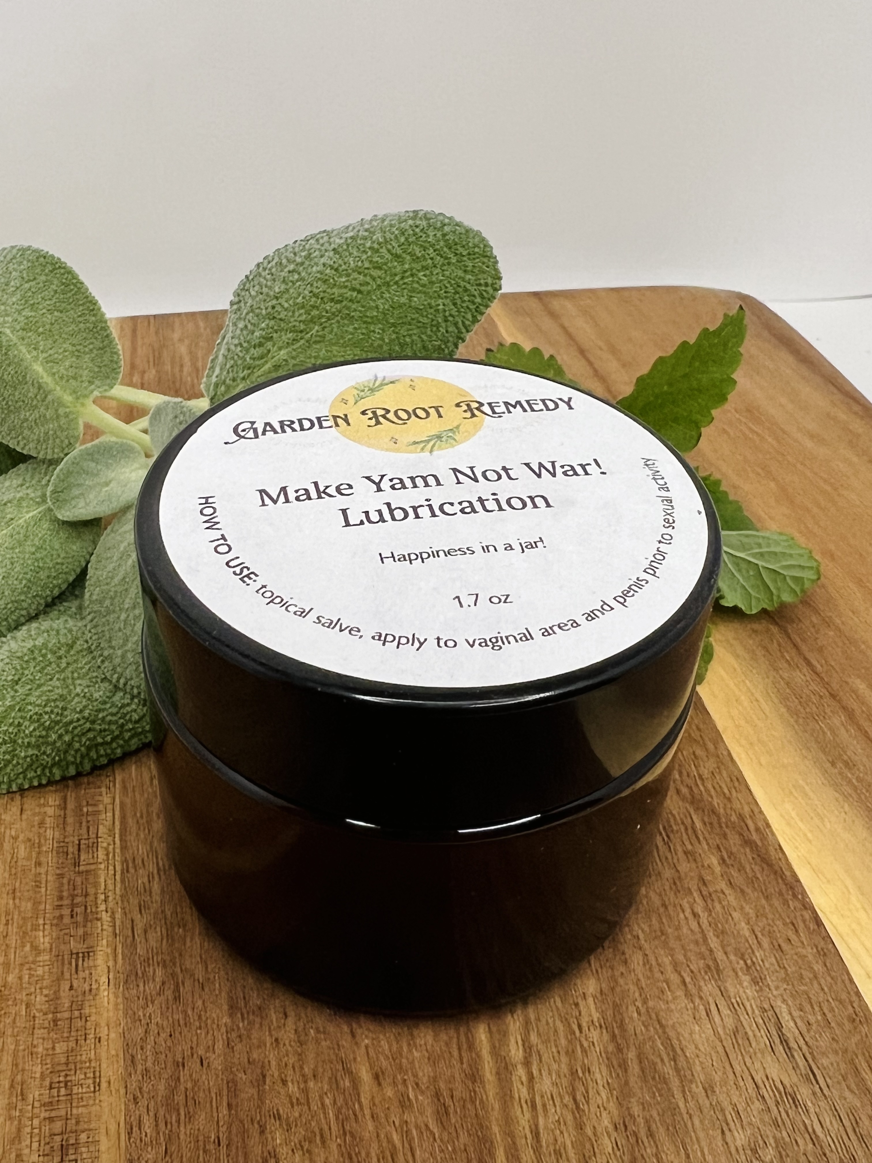 Make Yam Not War! Lubrication