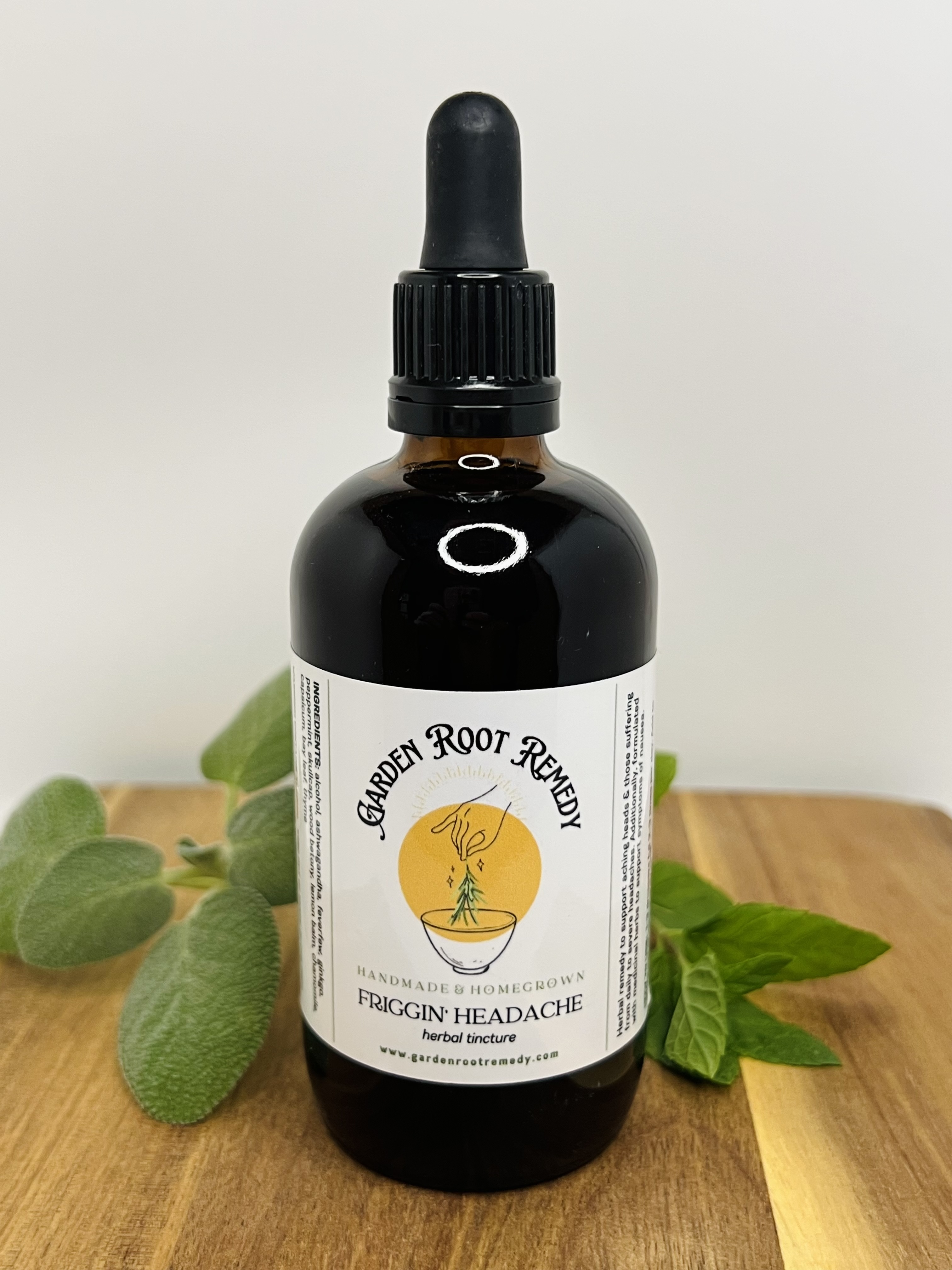 Friggin' Headache Tincture
