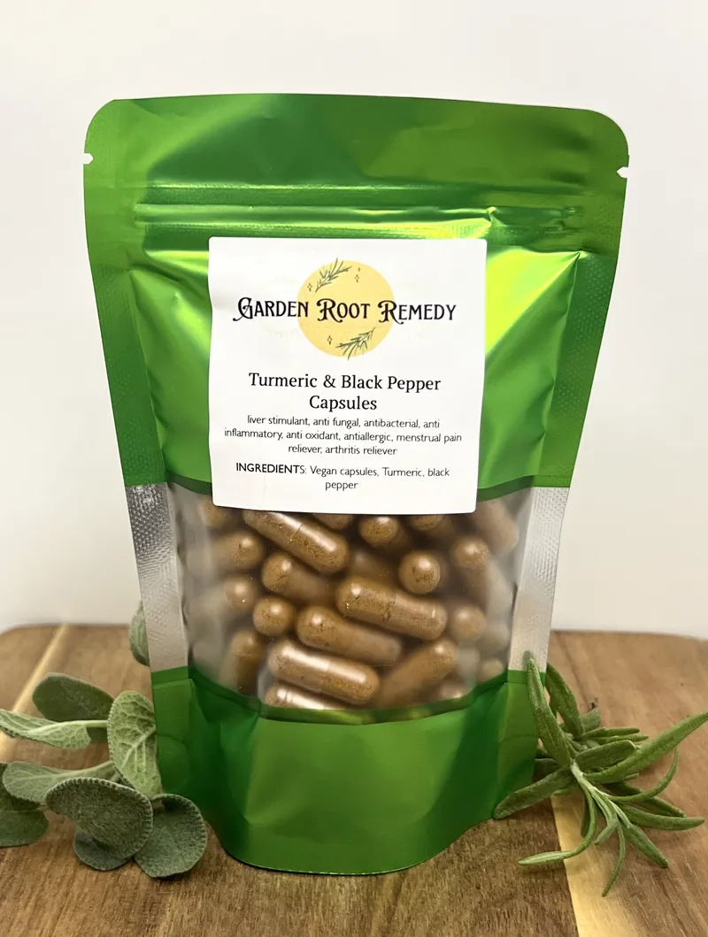 Tumeric & Black Pepper Capsules