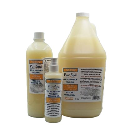 Gel de massage Velours Fusion d'Agrumes. Une synergie d'agrumes frais, tonique, réconfortante.