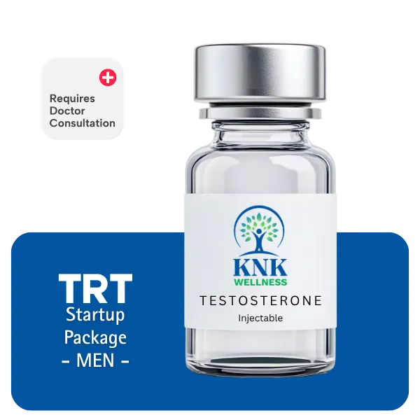 TRT Men's Startup Package 60 days (Consult, Labs, Cypionate 200mg/mL 10mL + Anastrozole 24×1mg)