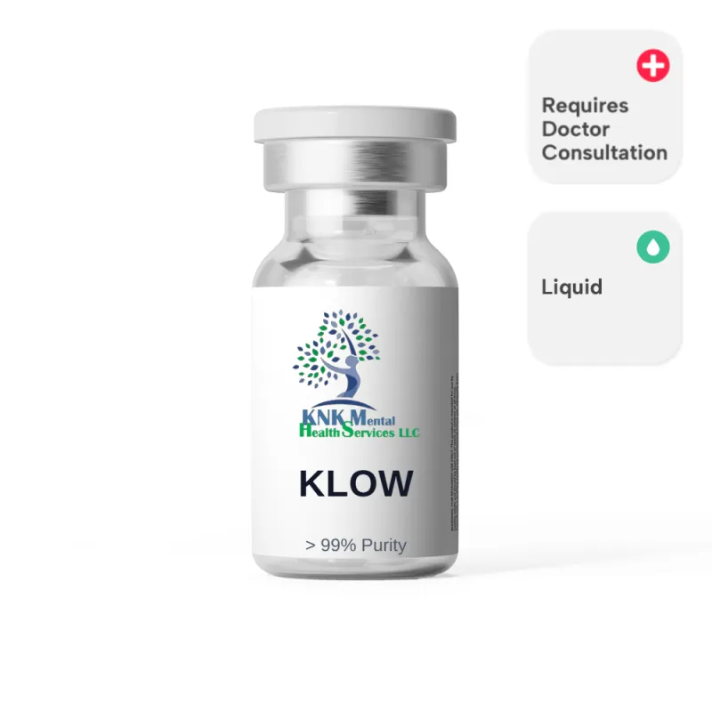 KLOW (BPC-157 / GHK-Cu / KPV / TB-500) 15/50/15/15mg (5mL) (Liquid)