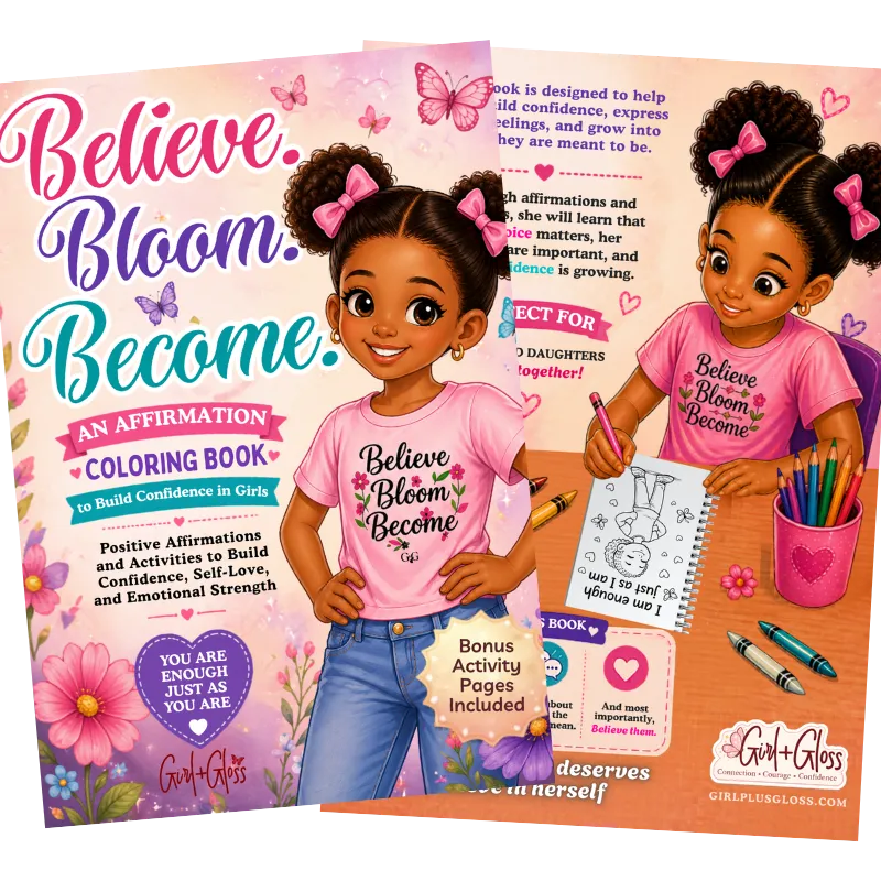 Believe. Bloom. Become.™ Affirmation Coloring Book