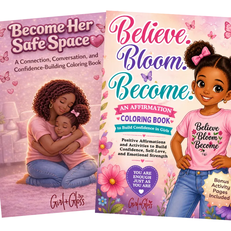Confidence & Connection Coloring Book Bundle