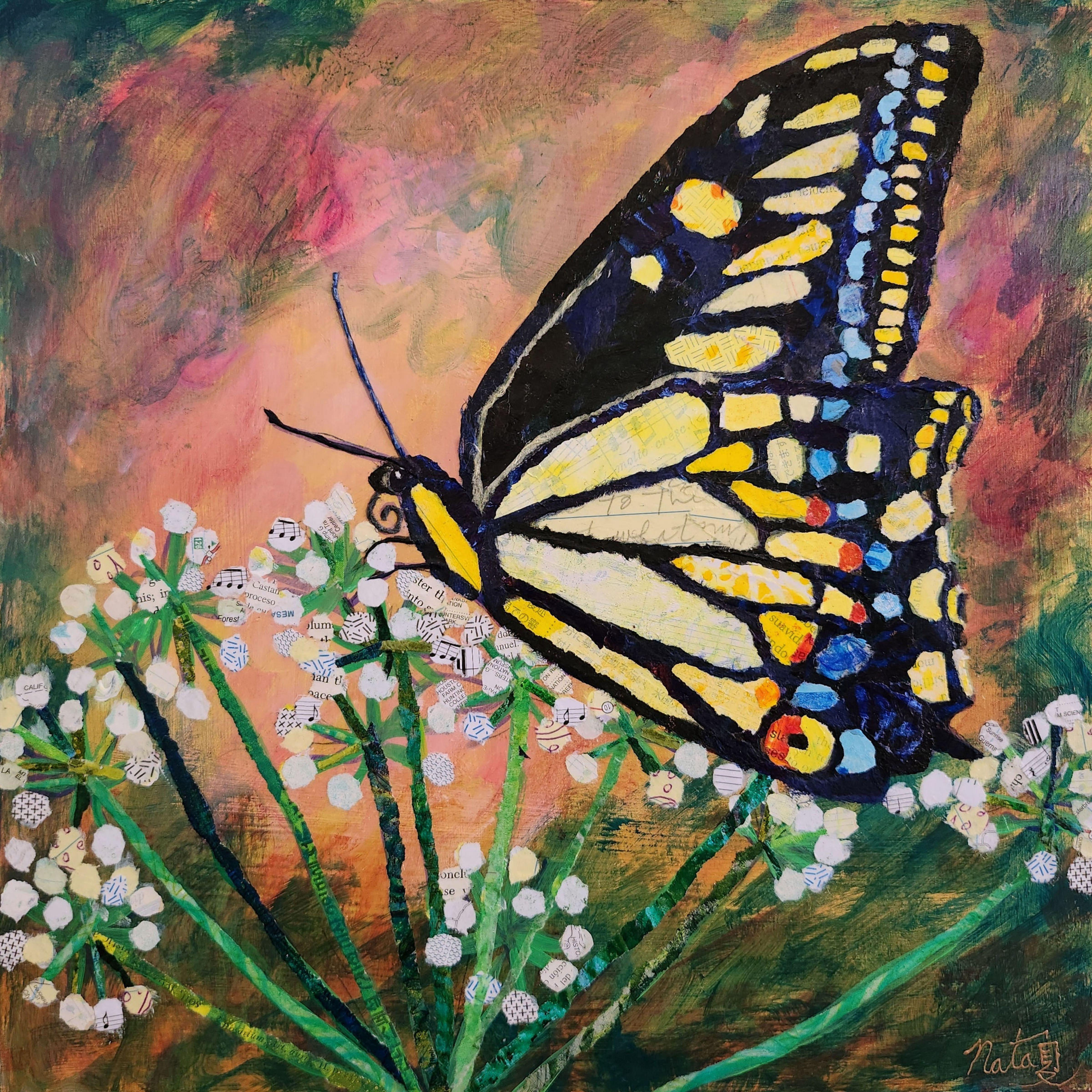 The Very Very Hungry (Anise Swallowtail) Butterfly