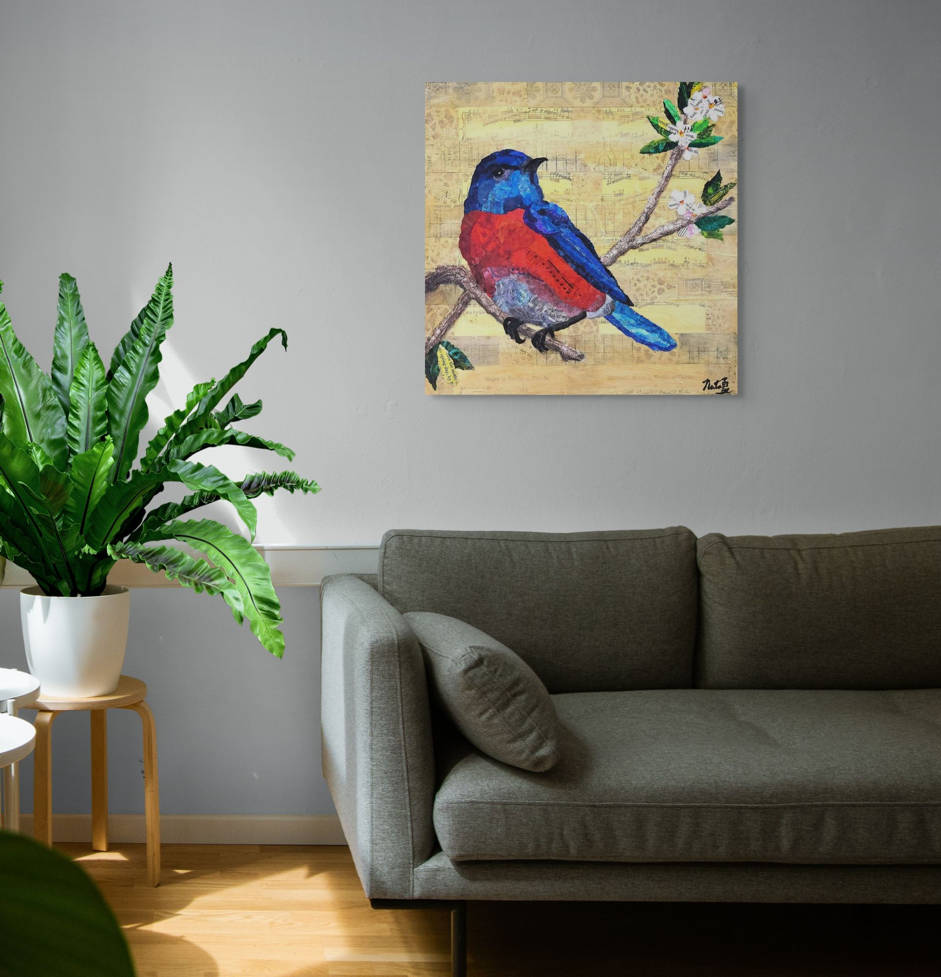 Backyard Birds: Western Bluebird - Reproductions
