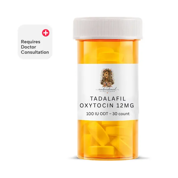 Tadalafil/Oxytocin 12mg/100 IU ODT - 30 Count