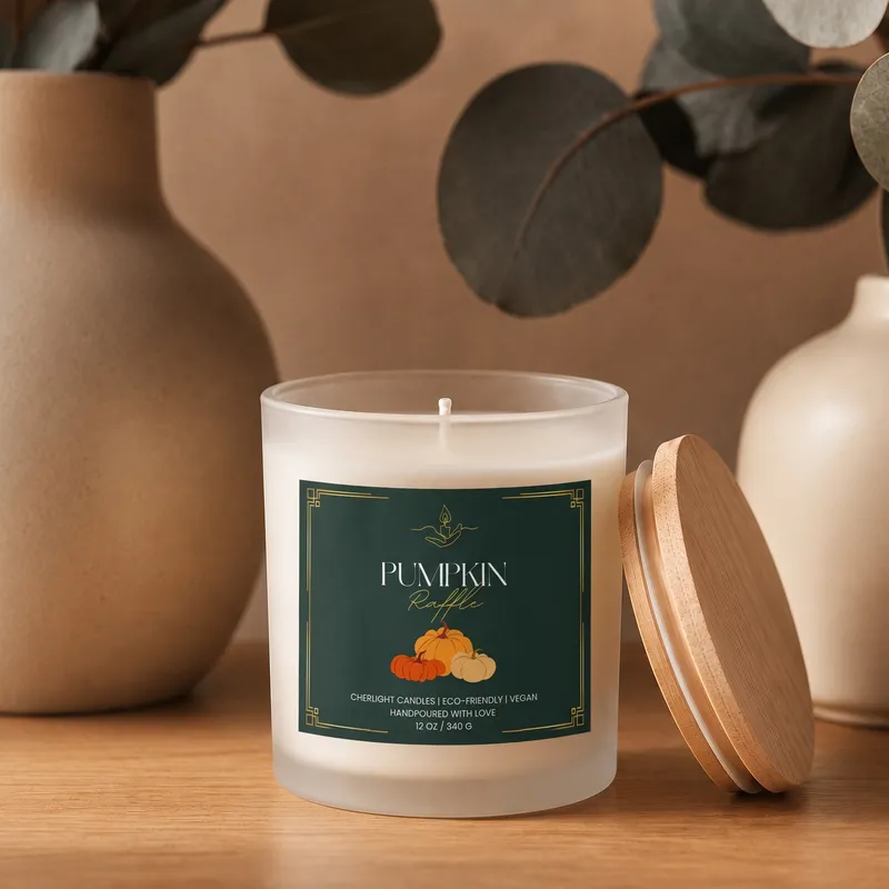 Natural Coconut Wax Candle — 12 Oz / 340 g