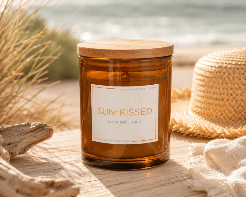 14oz Sun-Kissed Beach Candle