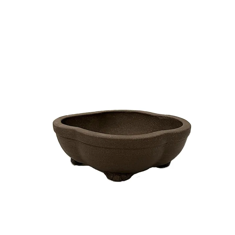 8'' Unglazed Bonsai pot w/o saucer
