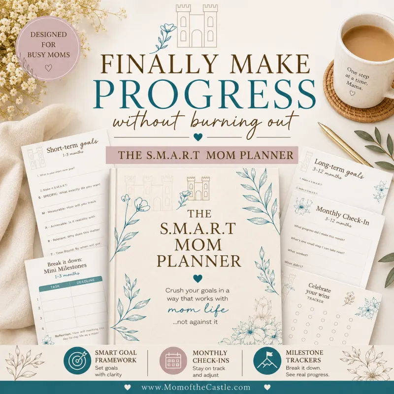 SMART Mom Planner: A Step-by-Step System to Set and Achieve Meaningful Goals Without Overwhelm