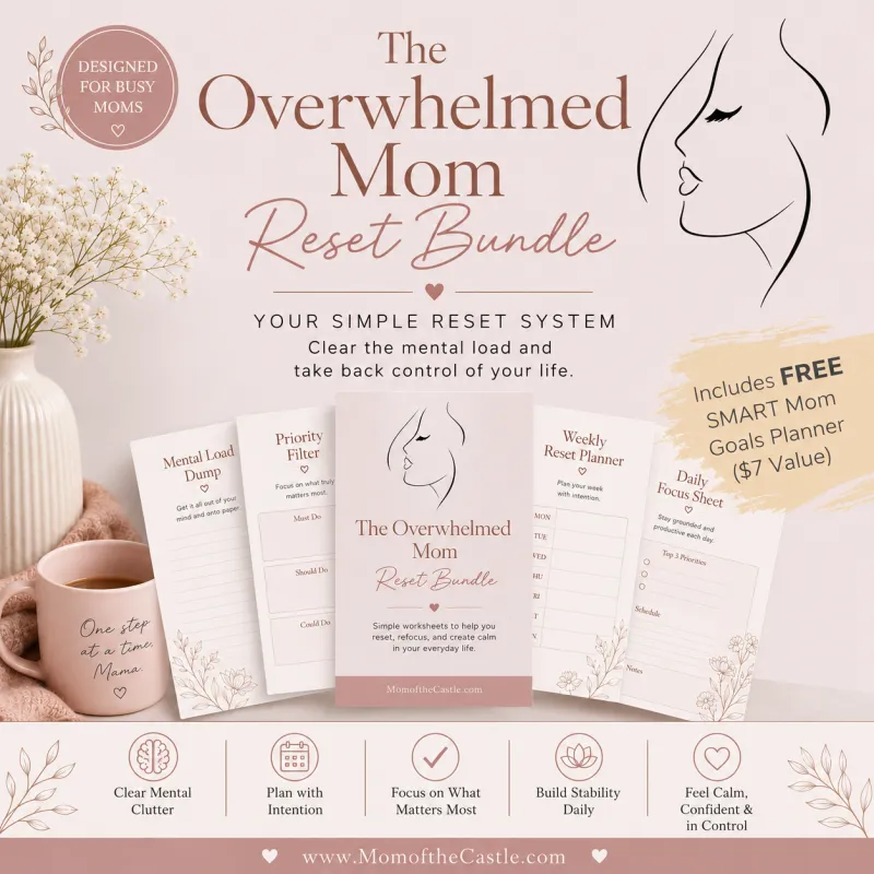 Overwhelmed Mom Reset Bundle + SMART Mom Planner