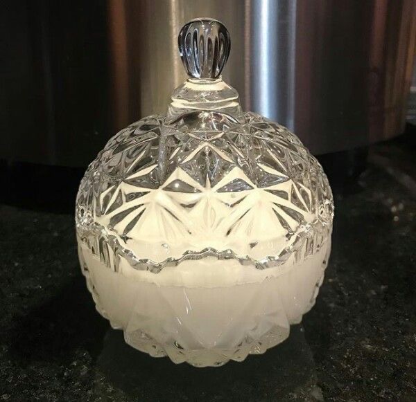 Vela de Soya Decorada - Vaso transparente 200 ml