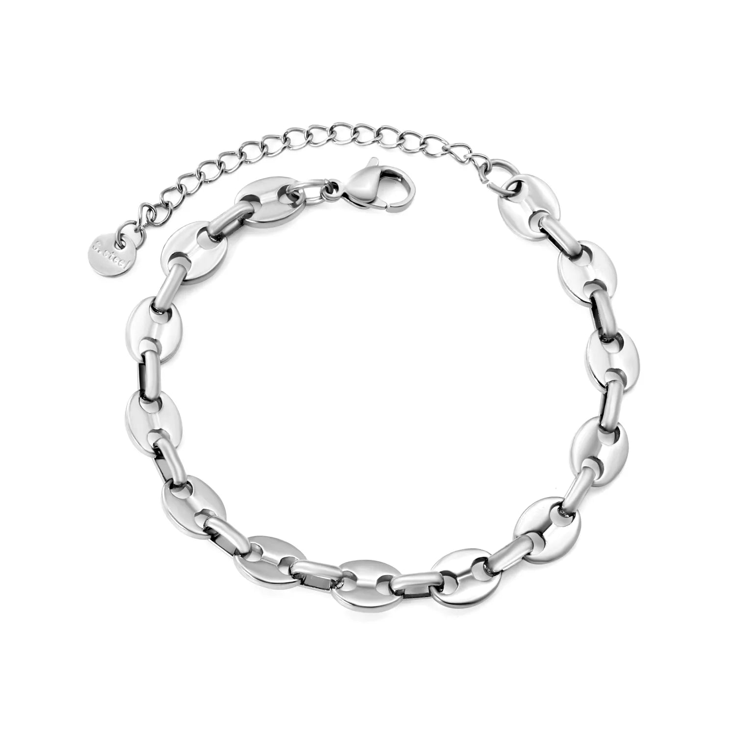 Stainless Steel Bracelet - Steel