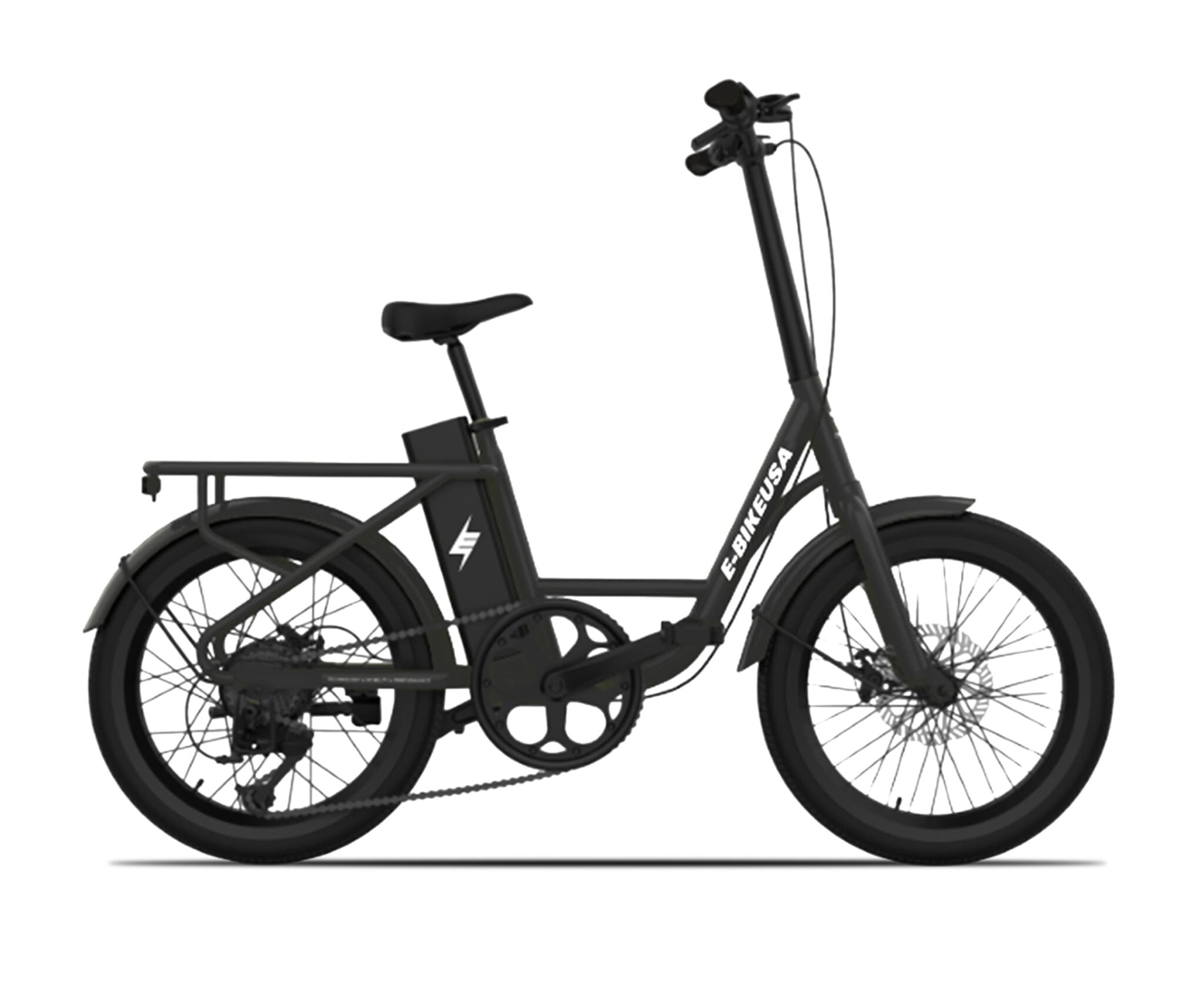 Star Power - Classic Step-Through Cruiser Style Fat Tire Road Cargo Commuter E-Bike