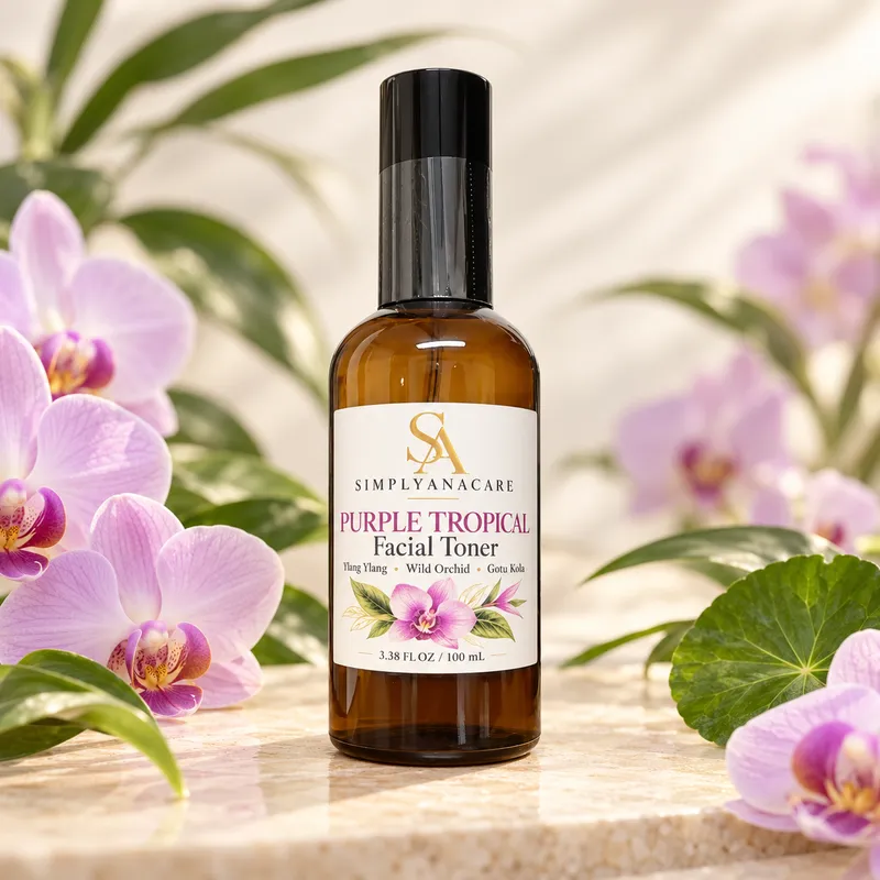 Purple Tropical Facial Toner – 3.38 fl oz / 100 mL