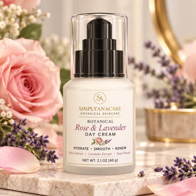Rose & Lavender Botanical Day Cream – 60 g