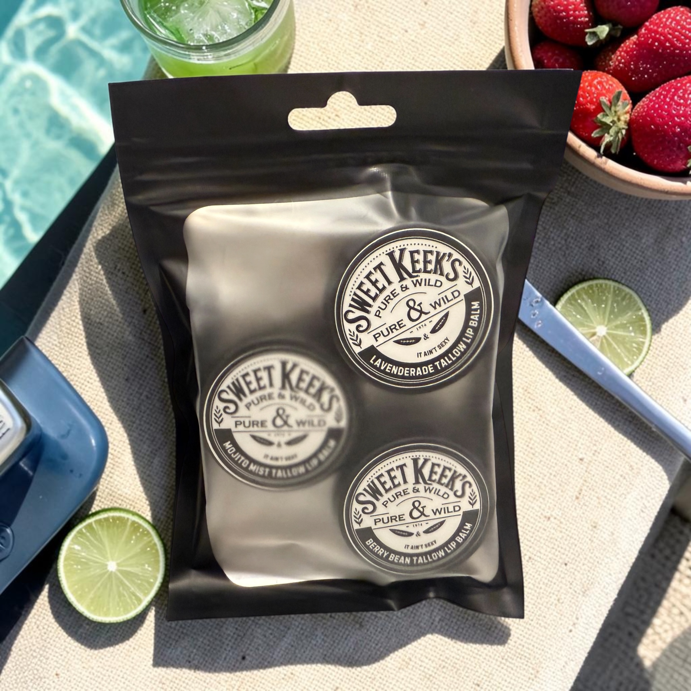 Summer Lip Balm Trio — Limited Summer Release