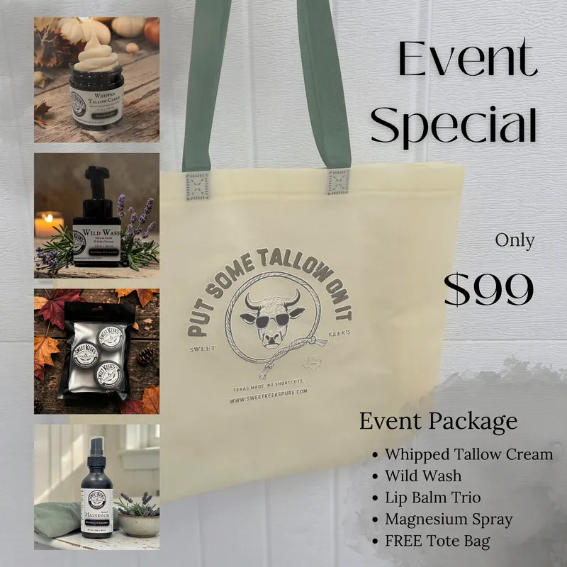 Pure & Wild Event Special — $99 Our festival favorite, now available online for one week only.