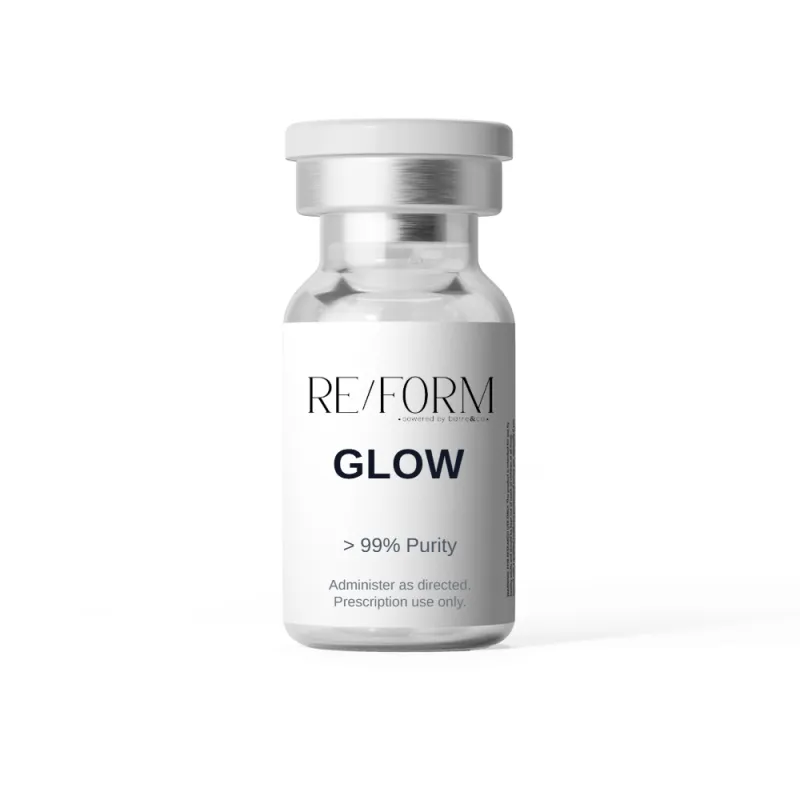 GLOW (BPC-157 / GHK-CU / TB-500)10mg/50mg/10mg/mL (3mL) - Lyophilized