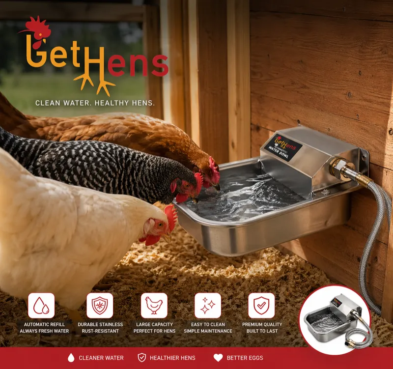 Automatic Chicken Watering System