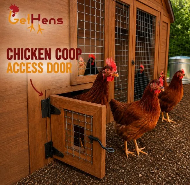 Chicken Access Door Upgrade
