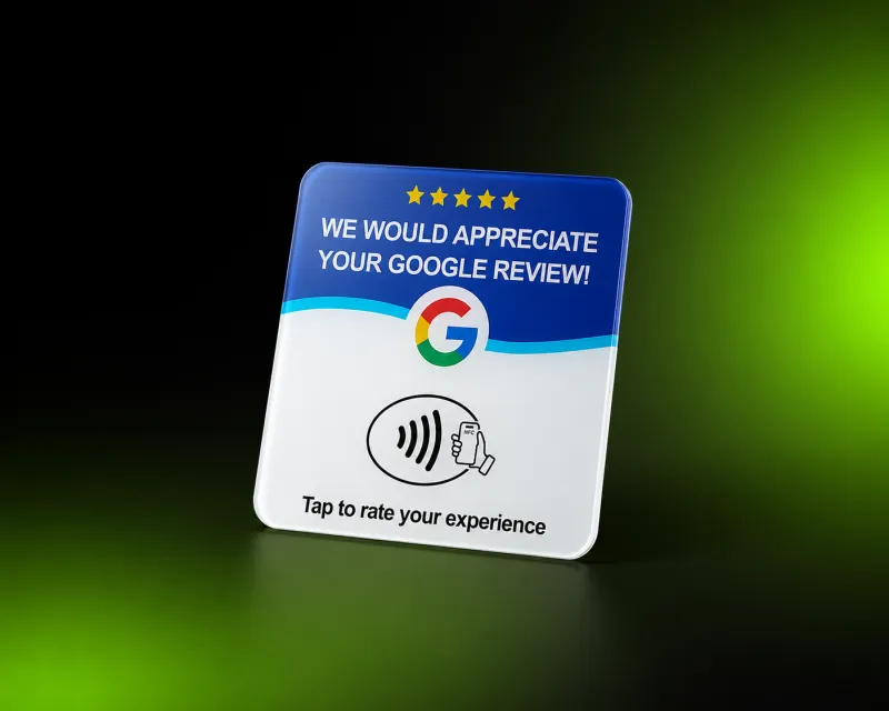 Google Review NFC Tap Card – Instantly Collect More 5-Star Reviews