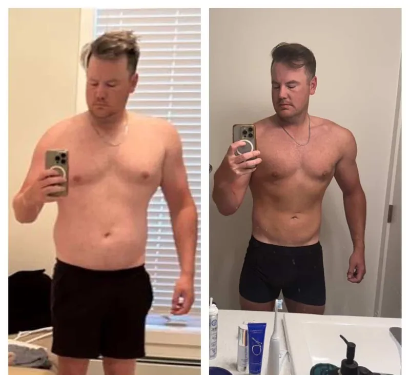 Matt, before and after coaching