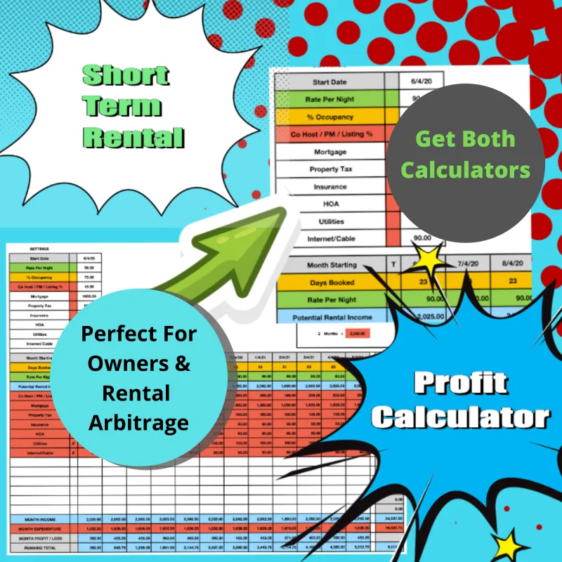 Short Term Rental Calculator