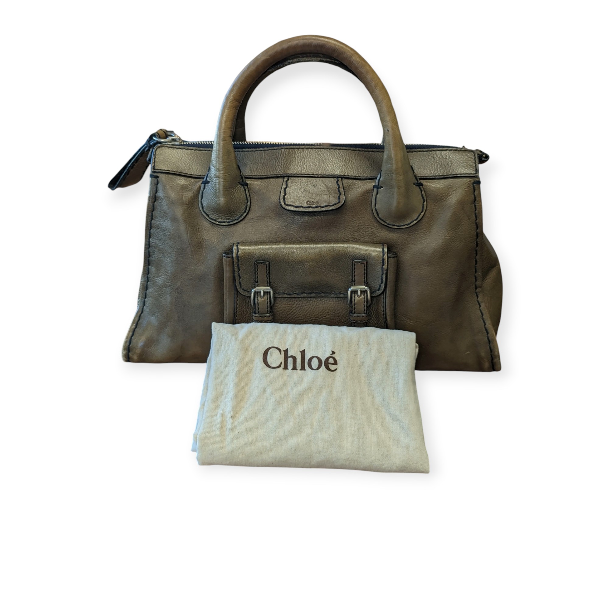 Vintage Chloé Edith Leather Satchel