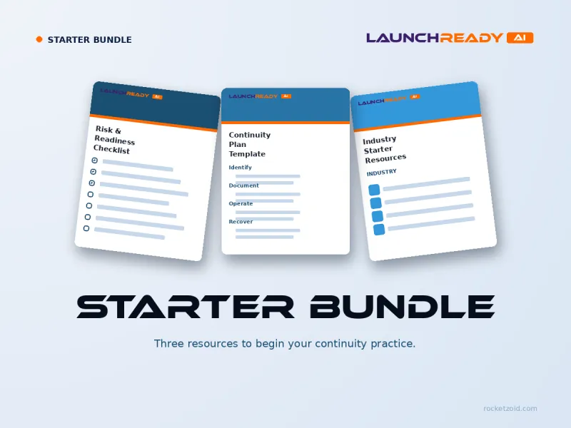 LaunchReady AI - Starter Kit