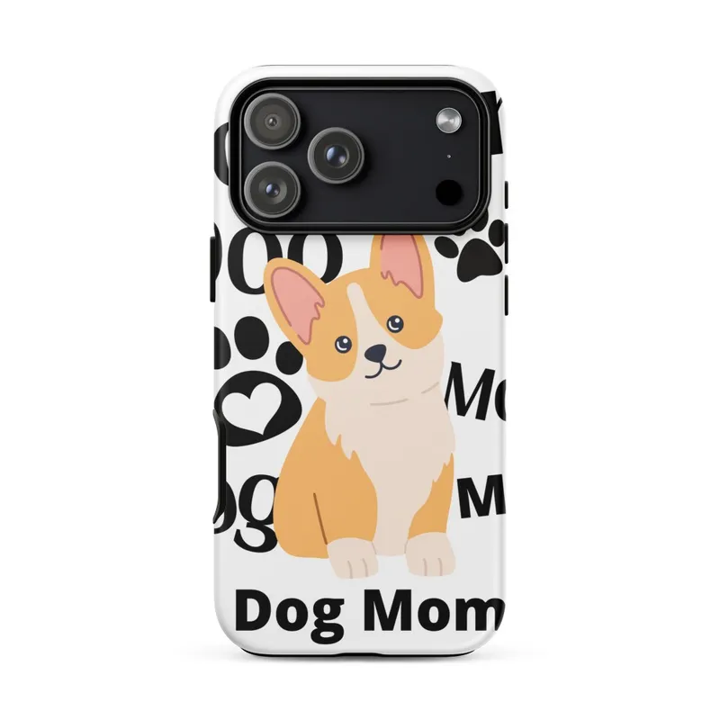 Tough Case for iPhone®: Dog Mom