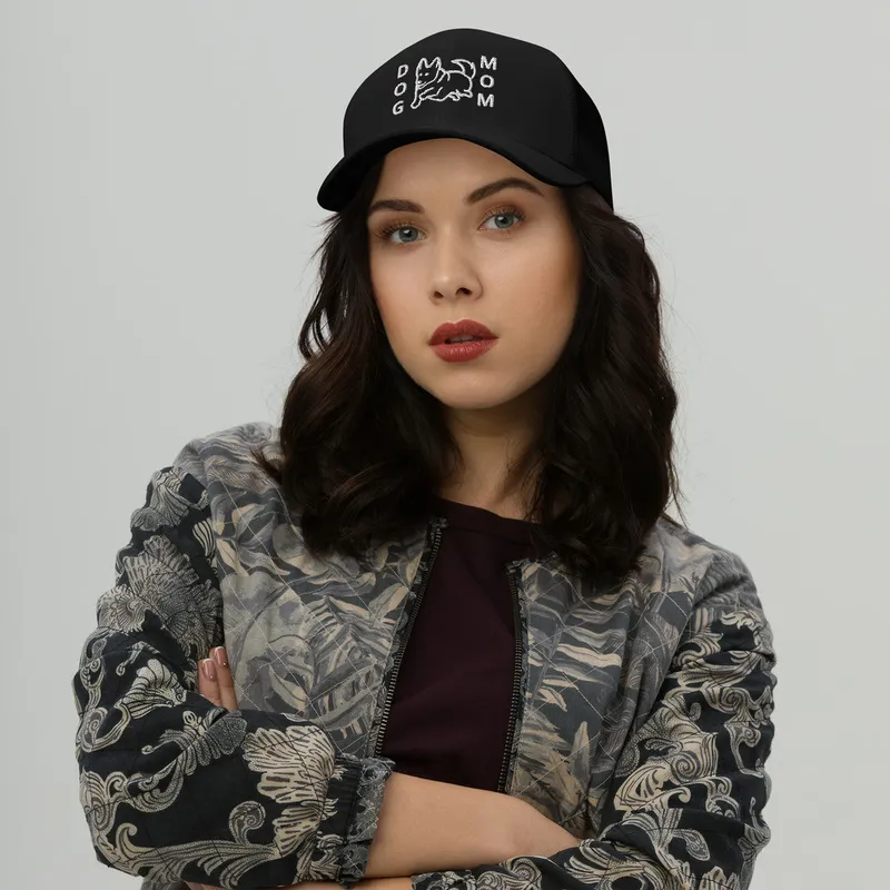 Trucker Cap: Dog Mom