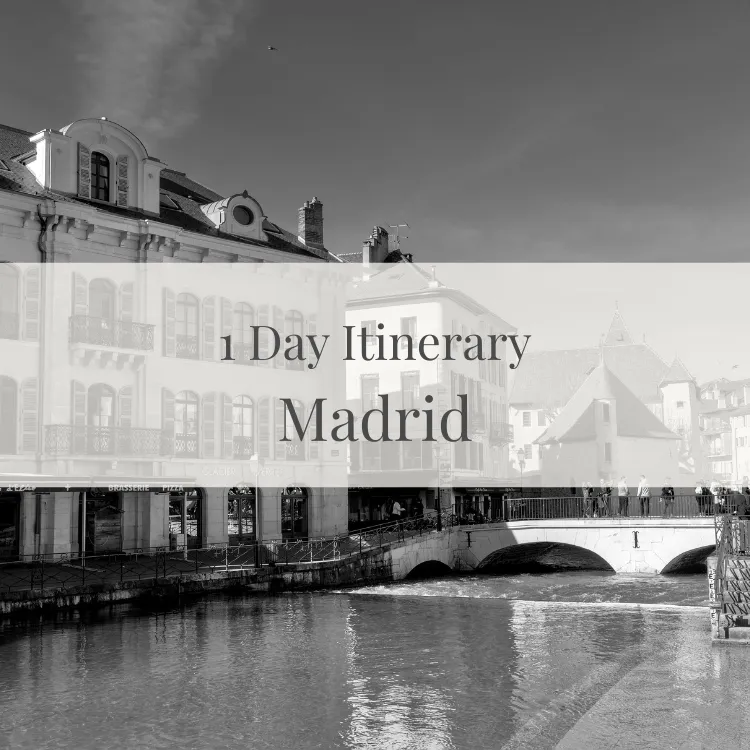 One Day Itinerary - Madrid