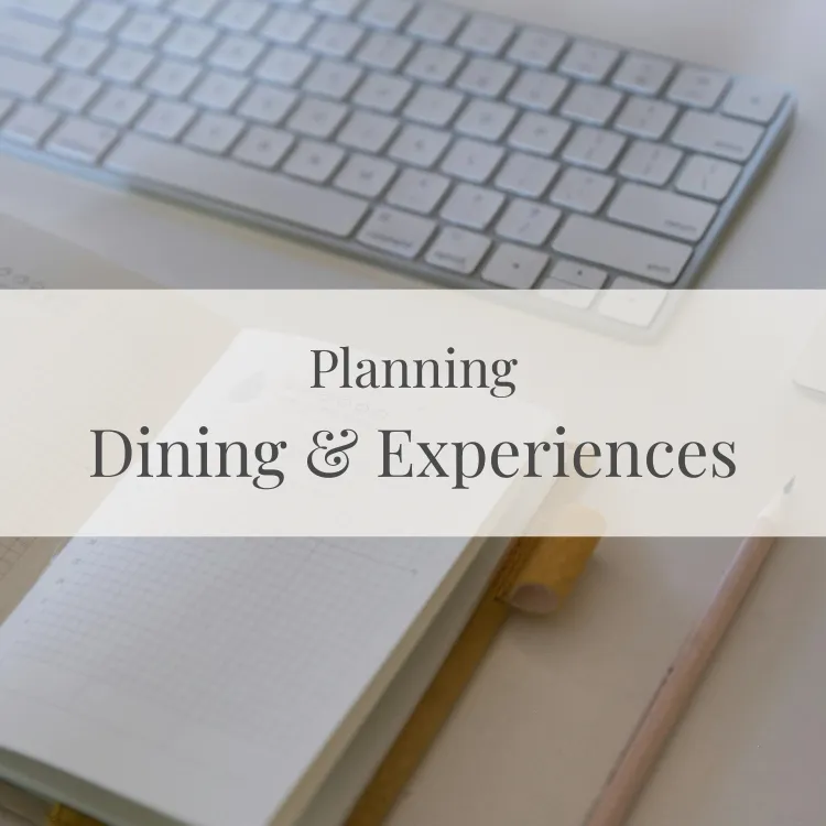 Dining & Experiences List