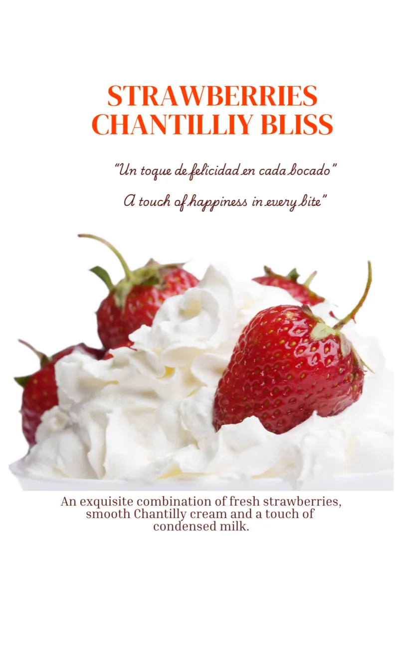 Strawberries Chantilly Bliss