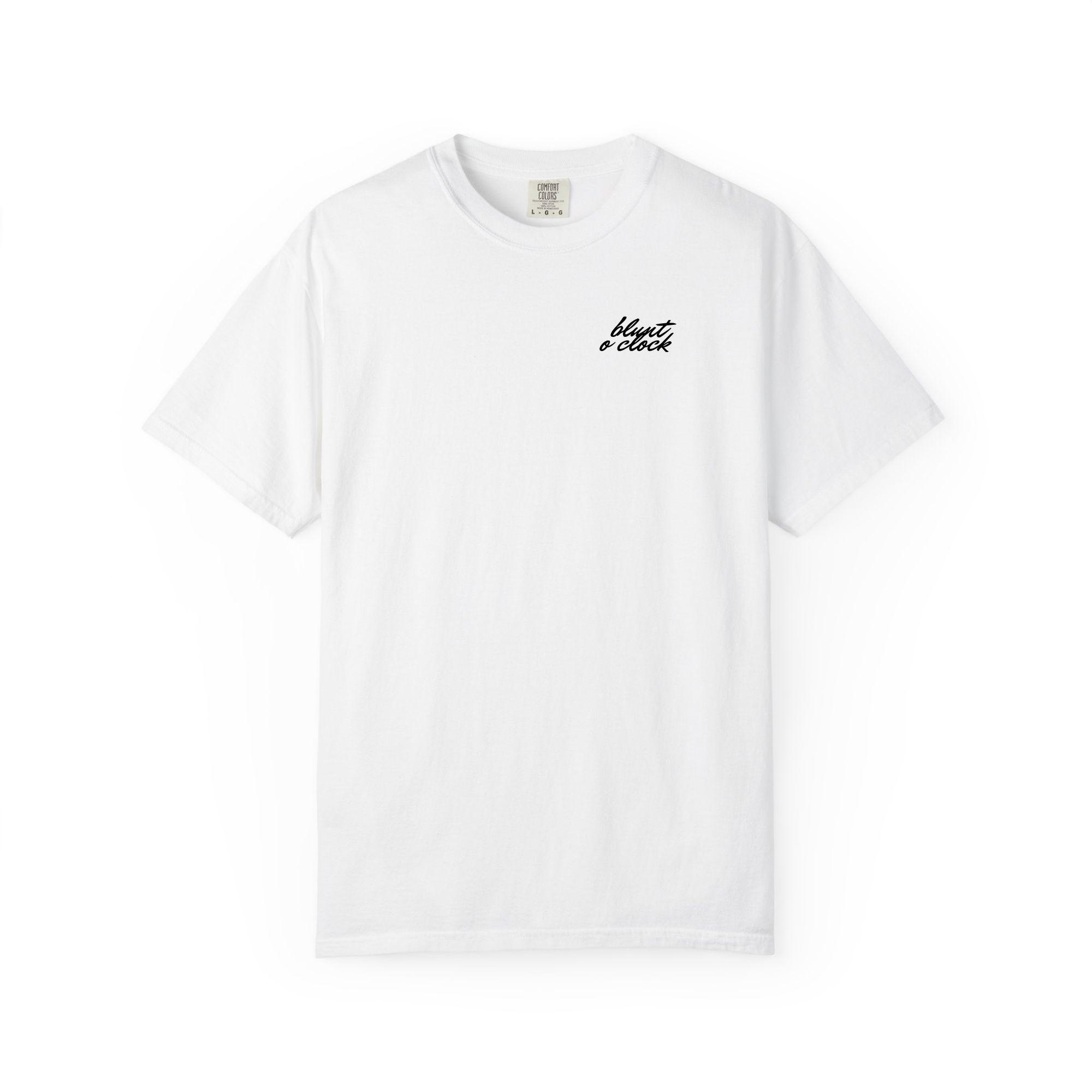 White BOC Text T-Shirt