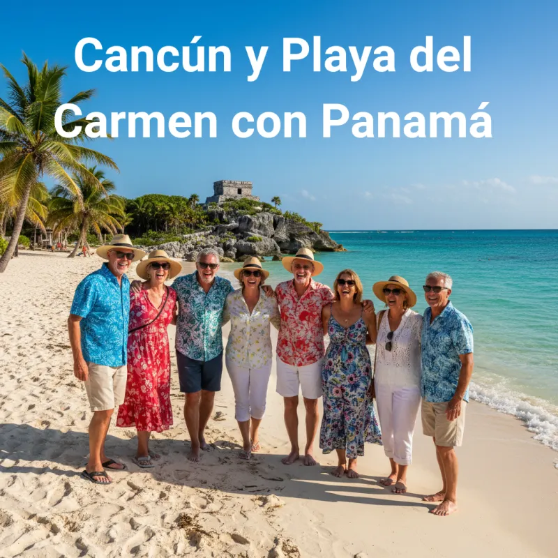 Cancún y Playa del Carmen con Panamá