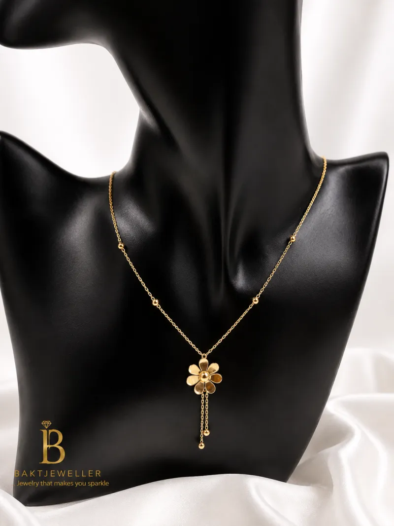 18k Gold Necklace 16” 3.0g