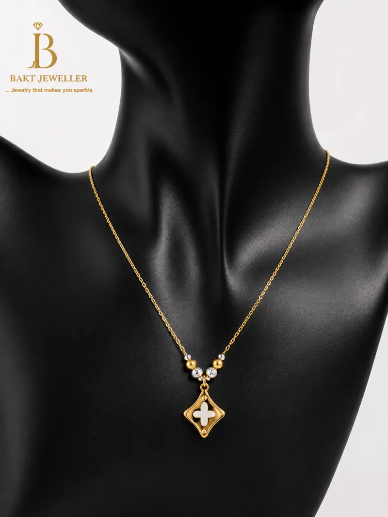 18k Gold Necklace 18” 2.2g