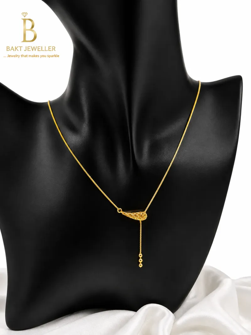18k Gold Necklace 18” 2.2g