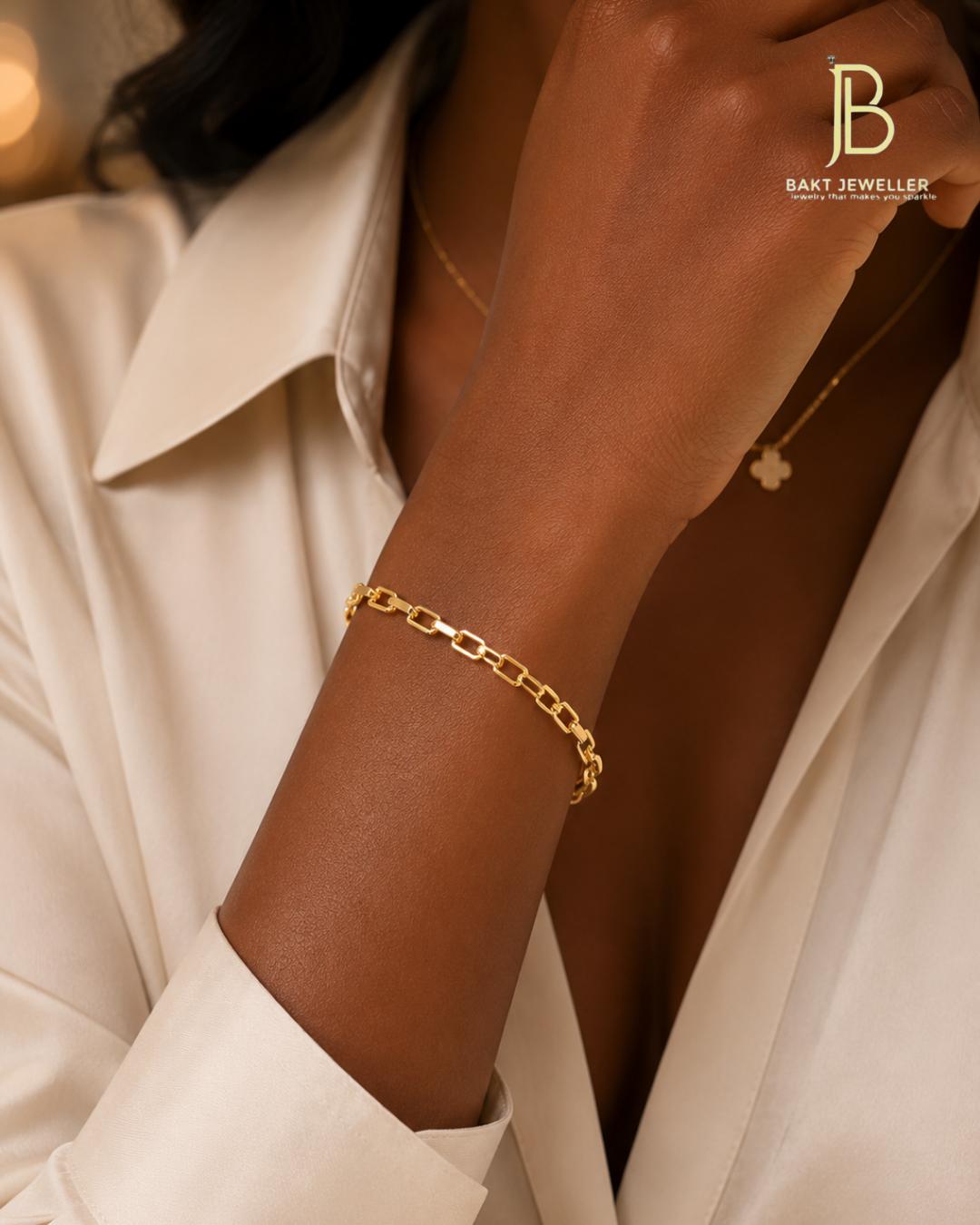 18k Gold Bracelet 4.5g