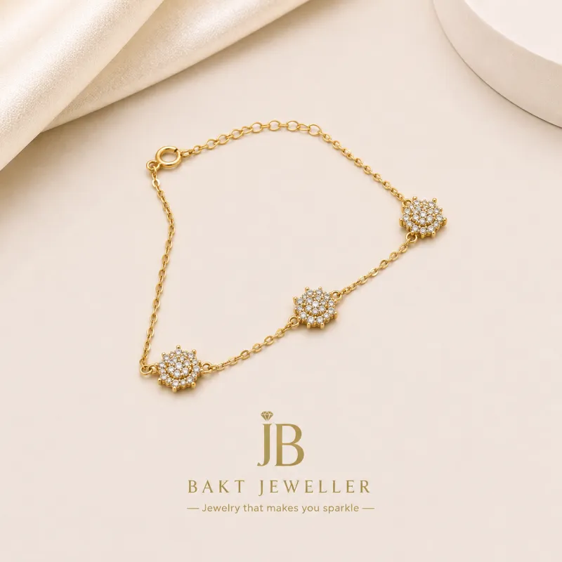 18k Gold Bracelet 1.9g