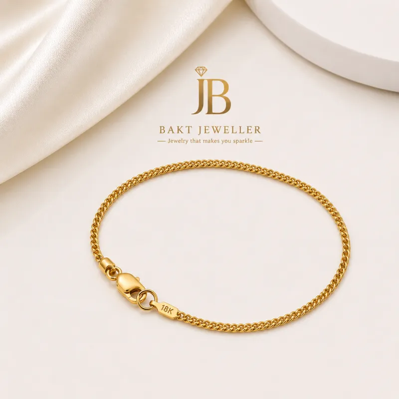 18k Gold Bracelet 2.4g