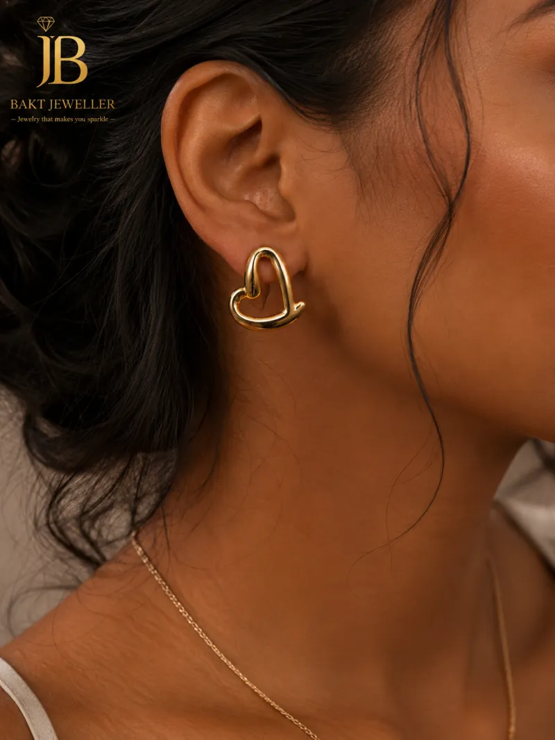 18k Gold Earring D