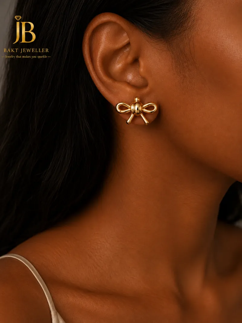 18k Gold Earring C